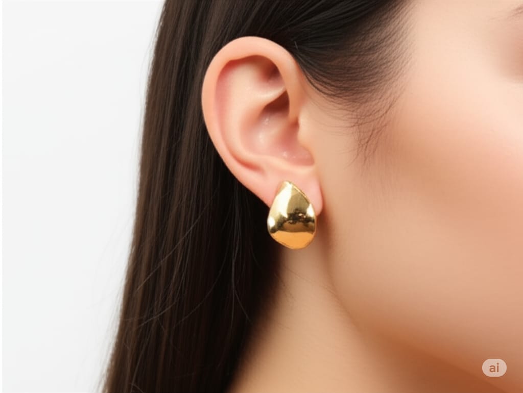 aretes pequeños