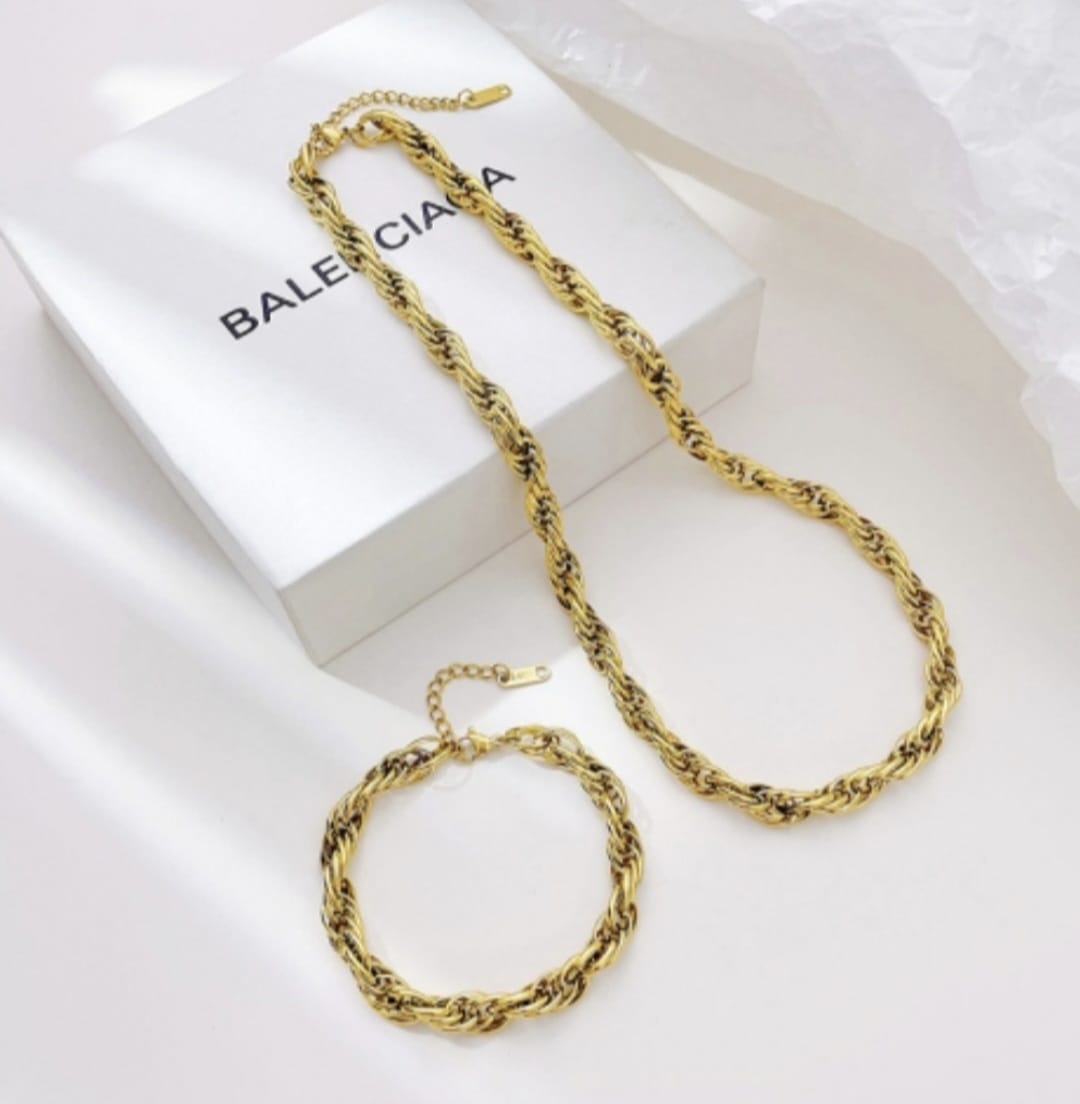Conjunto collar  y pulsera