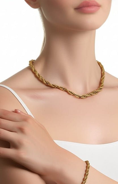 Conjunto collar  y pulsera